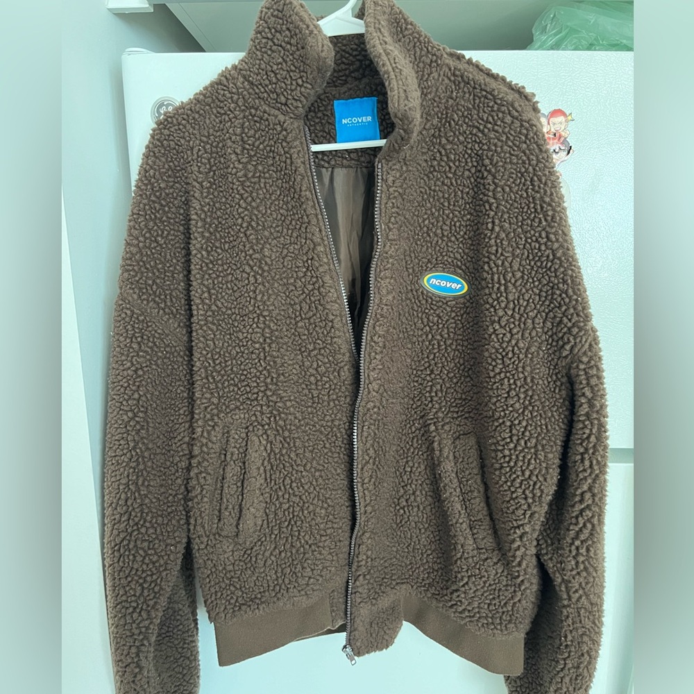 W Concept NCOVER zip up fleece jacket